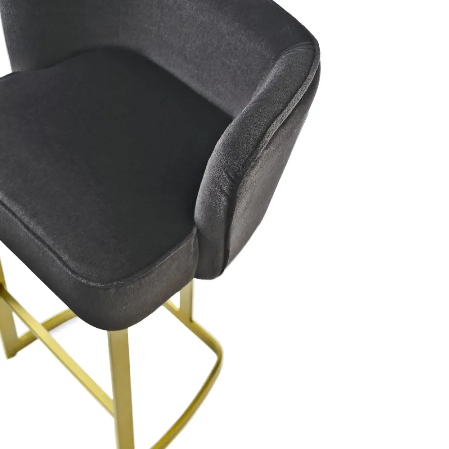 obrazek 4 Wyjątkowe krzesło z metalową podstawą H.106xL.66xP.55 cm
