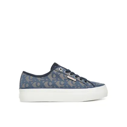 Zdjęcie Calvin Klein Jeans Sneakersy Vulc Flatf Jacquard YW0YW01965 Granatowy