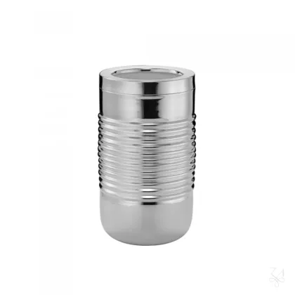 Picture Stylish silver-plated bottle cooler - Zaramella Argenti