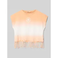 Zdjęcie T-shirt z postrzępionym dołem