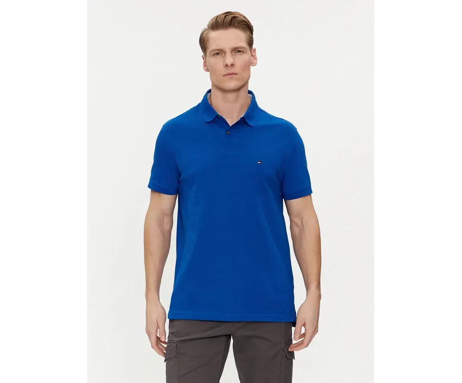 obrazek 1 Tommy Hilfiger Polo 1985 MW0MW17770 Niebieski Regular Fit