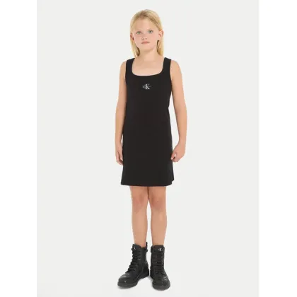 Zdjęcie Calvin Klein Jeans Sukienka letnia Badge IG0IG02471 Czarny Regular Fit