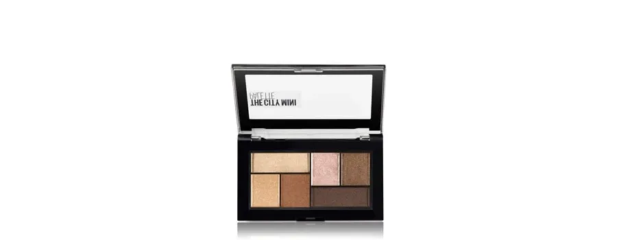 obrazek 1 Maybelline The City Mini Paleta cieni do powiek 6 g Nr. 400 - Rooftop Bronzes