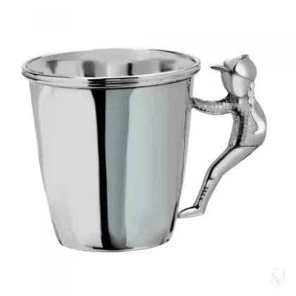Picture Original silver children's cup – Zaramella Argenti