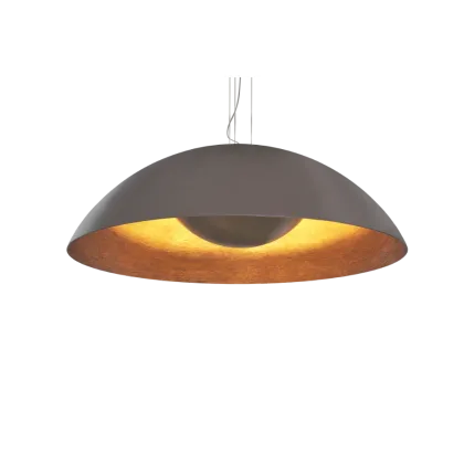 Picture Beautiful hanging lamp in light gold color - Karpa