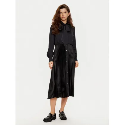 Zdjęcie KARL LAGERFELD Sukienka koszulowa A1W13020 Czarny Regular Fit