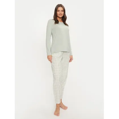 Zdjęcie Selmark Piżama P9173 Zielony Relaxed Fit