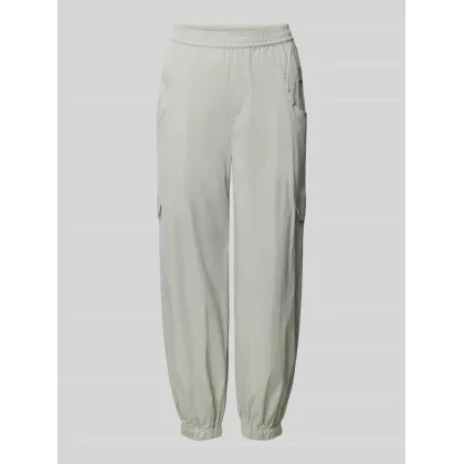 Zdjęcie Spodnie cargo o luźnym kroju z elastycznym pasem model ‘Elva’