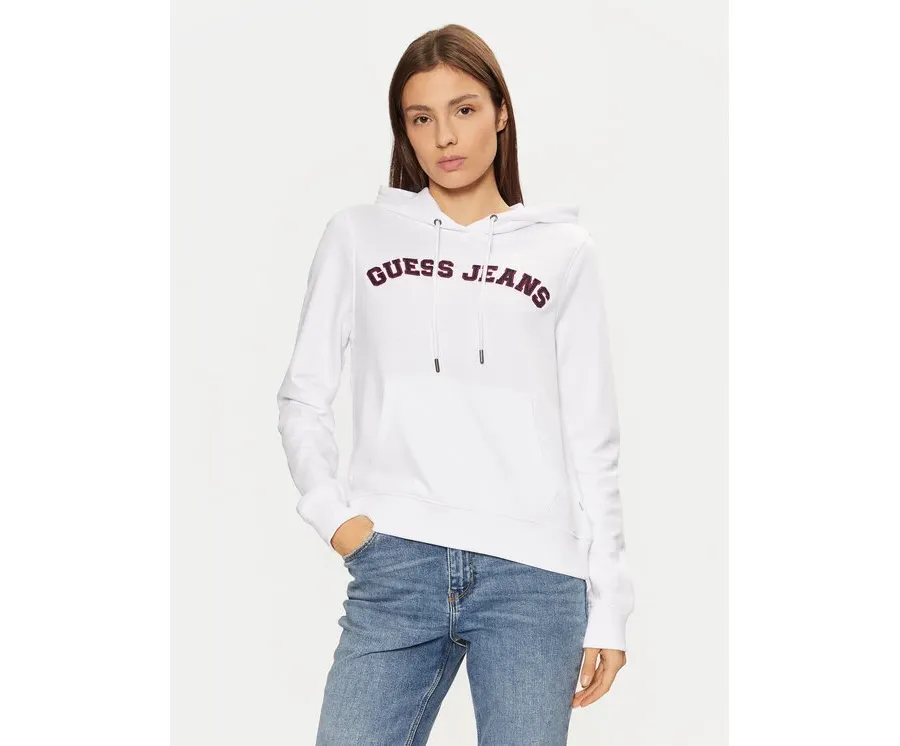 obrazek 1 Guess Jeans Bluza W5RQ17 K68I4 Biały Regular Fit