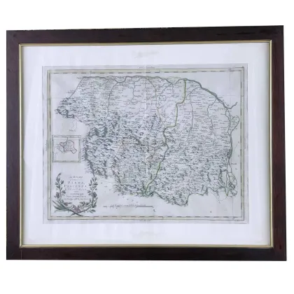 Picture Zatta Antonio of the Duchy of Parma Piacenza and Guastalla Venice from 1782