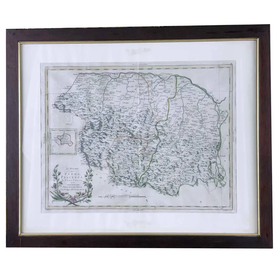 obrazek 1 Zatta Antonio Księstwa Parmy Piacenza i Guastalla Wenecja z 1782 roku