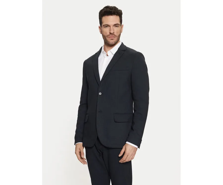 obrazek 1 Tom Tailor Marynarka 1044113 Granatowy Slim Fit