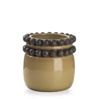 Zdjęcie Donica z reliefowymi kulami H.32xL.29xD.Int.21 cm