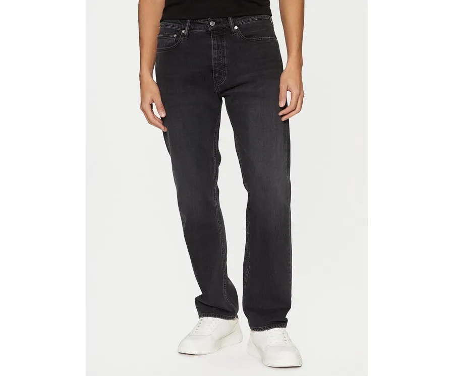 obrazek 1 Calvin Klein Jeans Jeansy J30J327206 Czarny Straight Fit