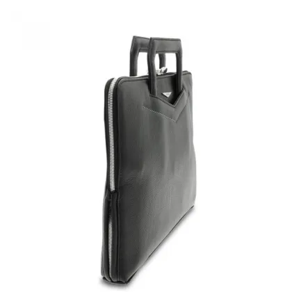 Zdjęcie Luksusowa teczka unisex ze skóry - Giudi