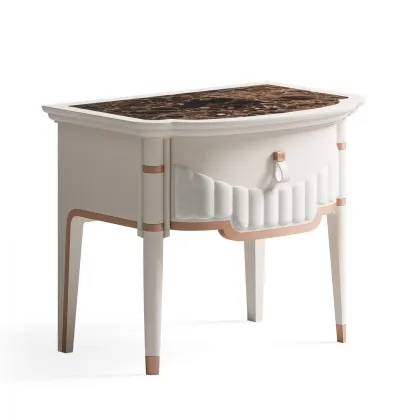 Zdjęcie Piękny włoski stolik nocny z jedną szufladą