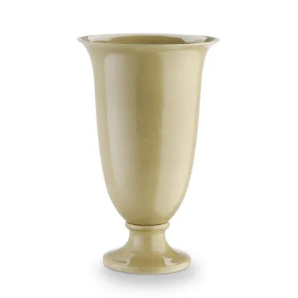 Picture Tall ceramic vase H.64xL.39xD.Int.32 cm