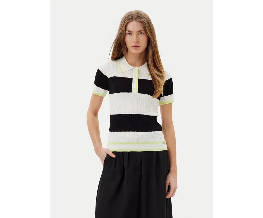 obrazek 1 ARTIGLI Sweter ACMA001937 Biały Regular Fit