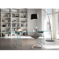 Picture Table made of transparent glass - Tonelli Design