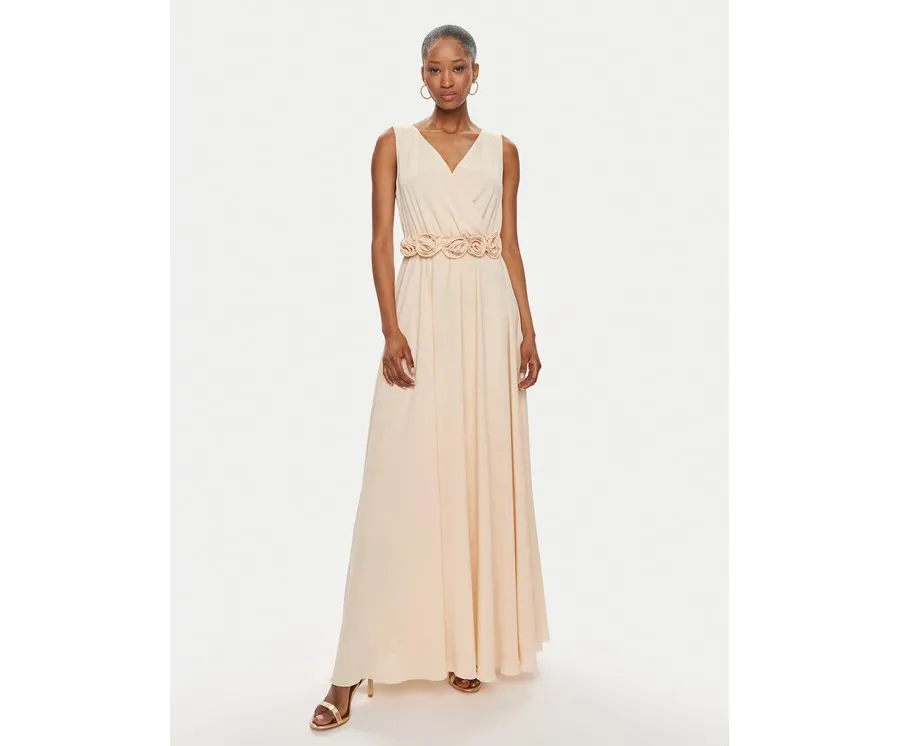 obrazek 1 Rinascimento Sukienka wieczorowa CFC0119070003 Beżowy Regular Fit