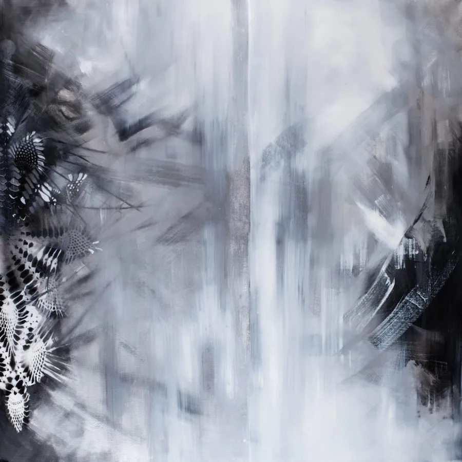picture 1 Silver 7 - oil on canvas 100x100, 2015