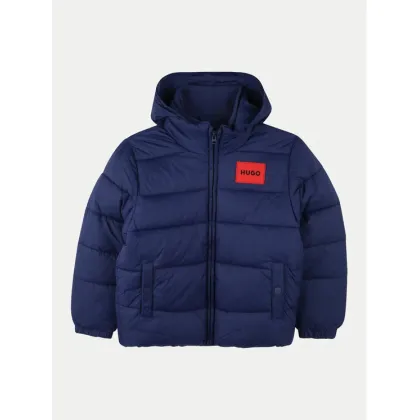 Zdjęcie HUGO Kurtka zimowa G00198 M Niebieski Regular Fit