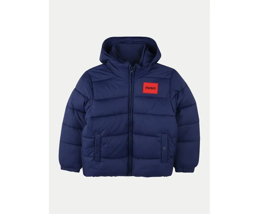 obrazek 1 HUGO Kurtka zimowa G00198 M Niebieski Regular Fit