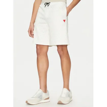 Zdjęcie Guess Szorty sportowe Z4YD03 FL04Q Biały Regular Fit