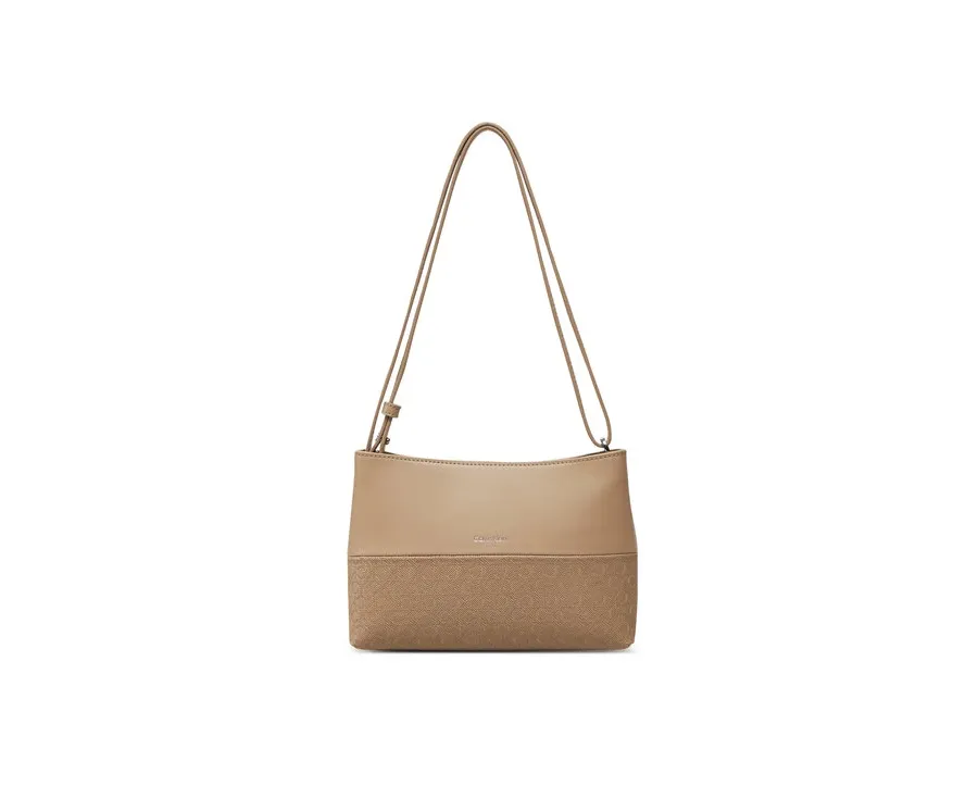 obrazek 1 Calvin Klein Torebka Ck Mixmedia Convertible Bag_Mono K60K613170 Beżowy