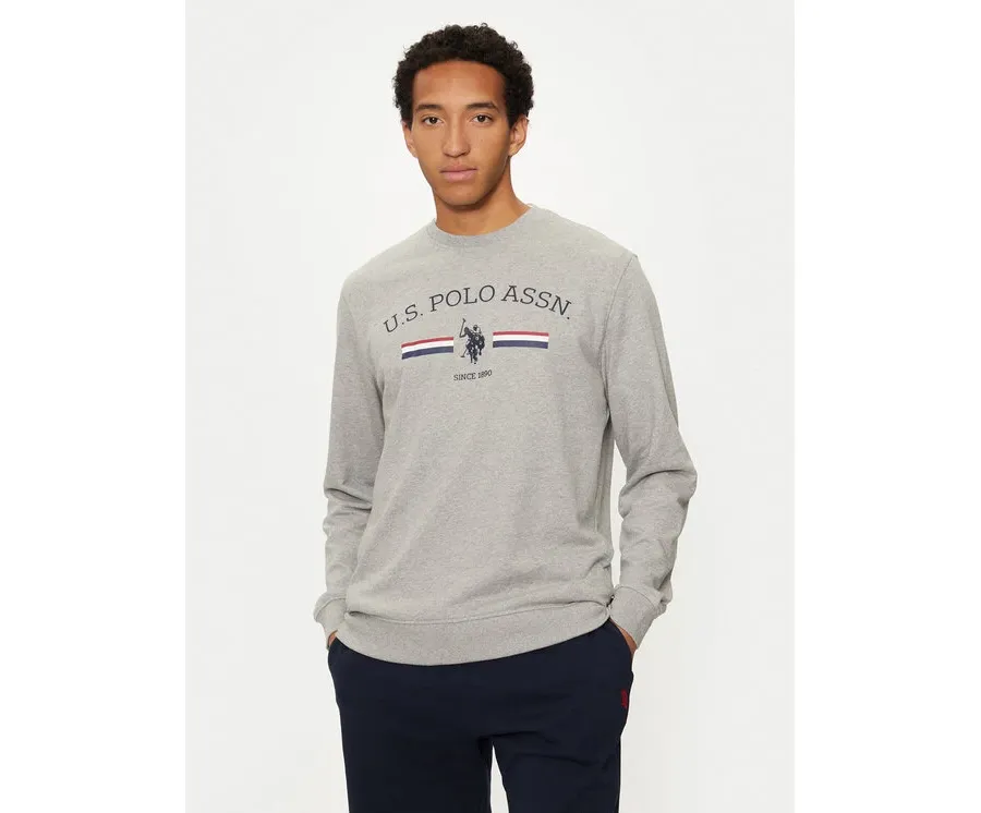 obrazek 1 U.S. Polo Assn. Bluza MUP1660 Szary Regular Fit