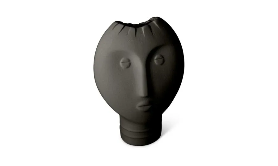 obrazek 6 Niezwykły wazon ceramiczny Moai na kwiaty
