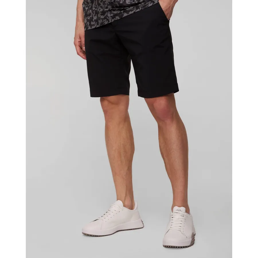 obrazek 1 Czarne Szorty Męskie Alberto Jump-k-coolmax® Super Light
