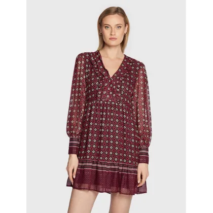 Zdjęcie Liu Jo Sukienka codzienna WF2519 T4184 Różowy Regular Fit