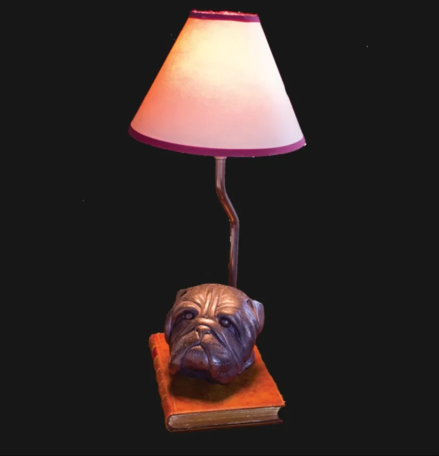 picture 1 Luxurious lamp with tiger figure