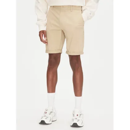 Zdjęcie Tommy Jeans Szorty materiałowe Scanton DM0DM21950 Beżowy Slim Fit