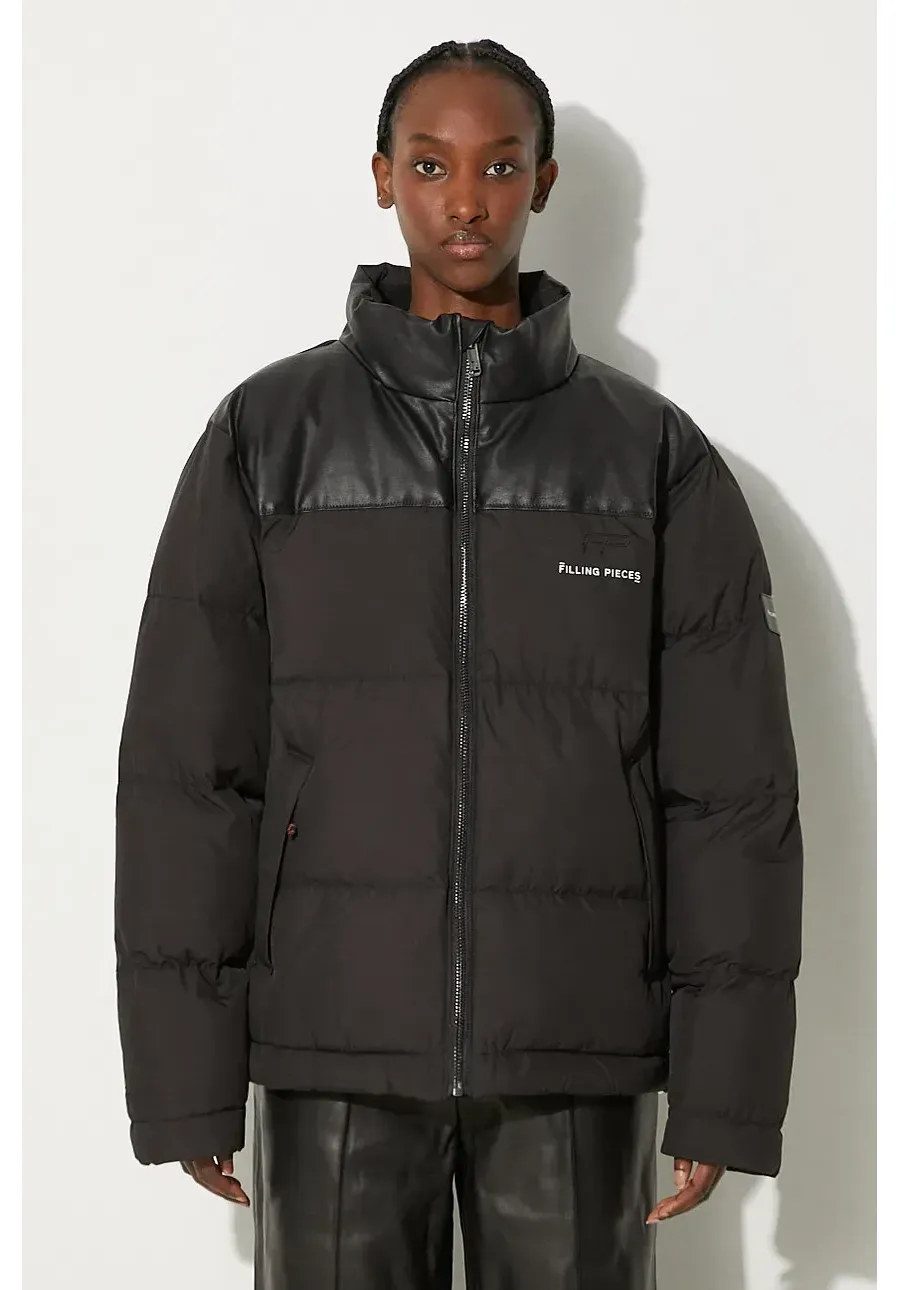 obrazek 1 Filling Pieces kurtka męska kolor czarny zimowa