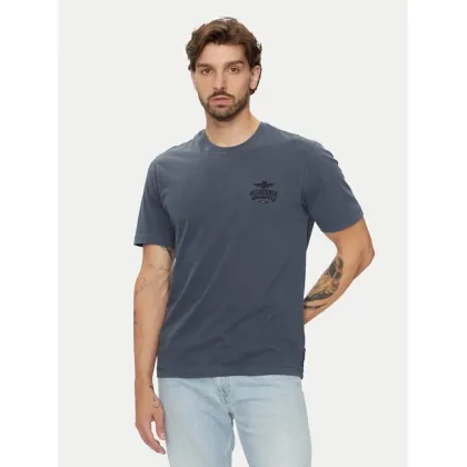 Zdjęcie Aeronautica Militare T-Shirt 242TS2302J652 Granatowy Regular Fit