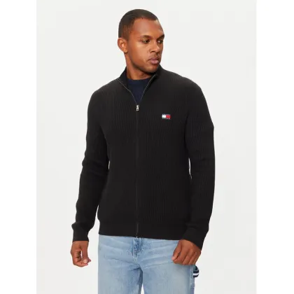 Zdjęcie Tommy Jeans Sweter DM0DM19435 Czarny Slim Fit