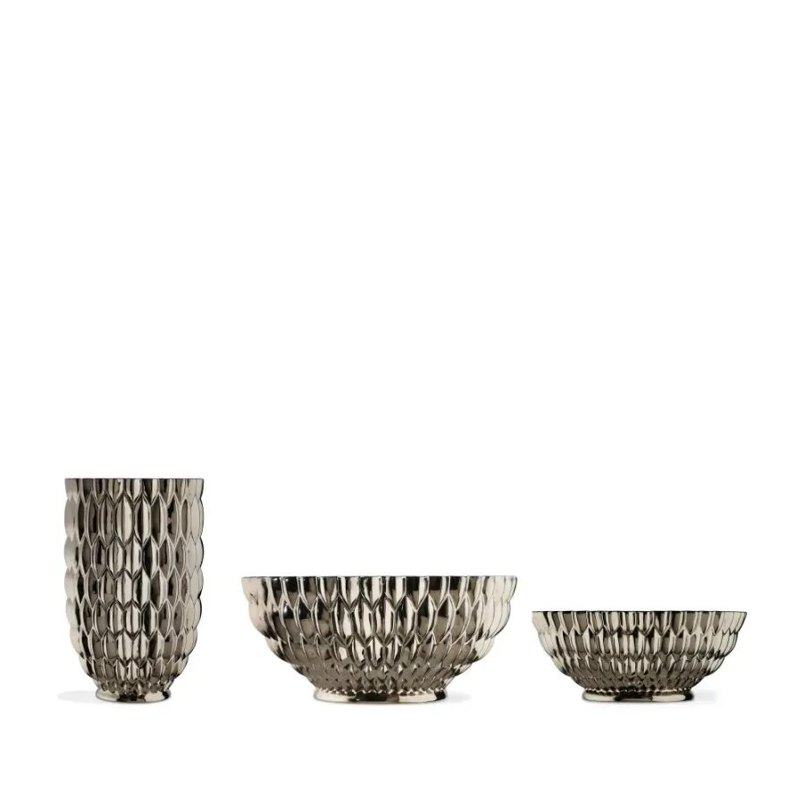 obrazek 2 Wazon w kształcie kakao z glazurowanej ceramiki H.40xL.25xD.Int.23 cm