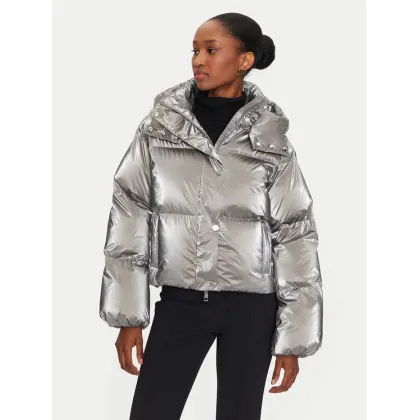 Zdjęcie Elisabetta Franchi Kurtka zimowa PI-77D-46E2-V570 Srebrny Regular Fit