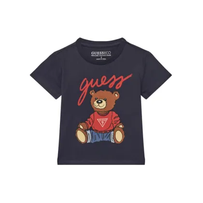 Zdjęcie Guess T-Shirt H4BT01 I3Z14 Granatowy Regular Fit