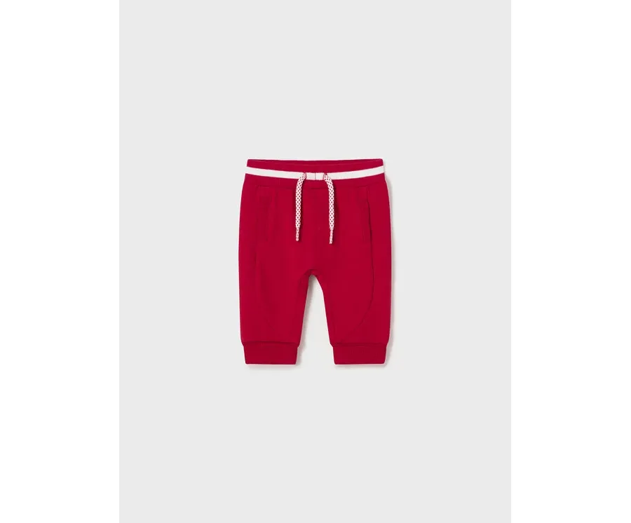 obrazek 1 Mayoral Spodnie dresowe 1512 Czerwony Regular Fit