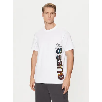 Zdjęcie Guess T-Shirt M5RI01 KCHA1 Biały Regular Fit