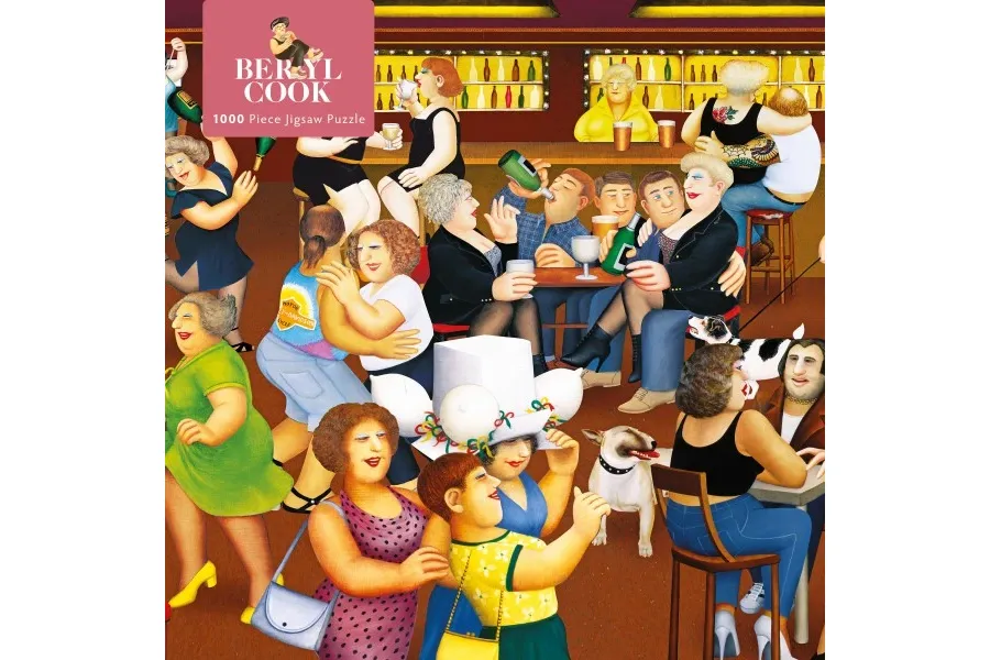 obrazek 1 Puzzle dla dorosłych Beryl Cook: Date Night - Flame Tree Publishing