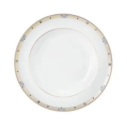 Zdjęcie Luksusowy porcelanowy talerz do zupy z Niemiec – Tettau