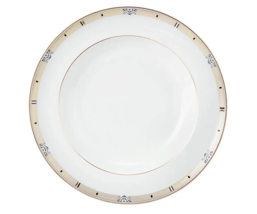 obrazek 1 Luksusowy porcelanowy talerz do zupy z Niemiec – Tettau