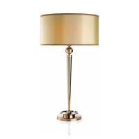 Zdjęcie Klasyczna mosiężna lampa wykończona jasnym złotem - ALTAIR