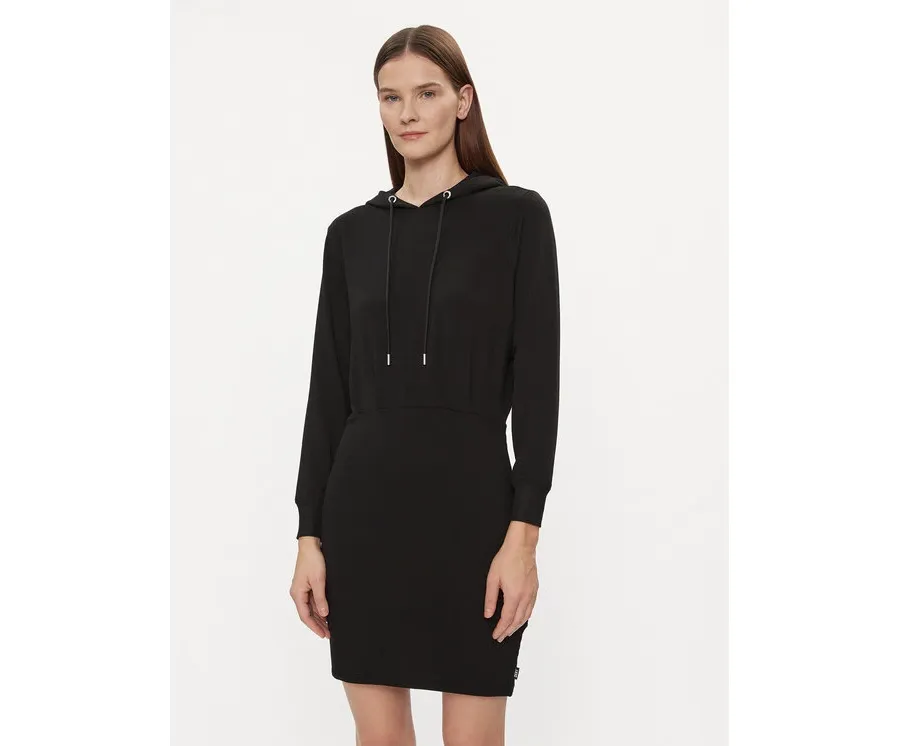 obrazek 1 DKNY Sport Sukienka dzianinowa DP3D4832 Czarny Relaxed Fit