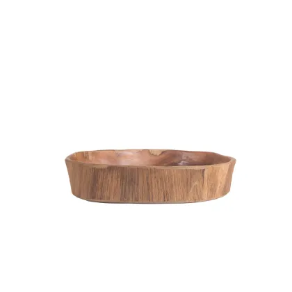 Picture Tray - a decorative element for a large teak table