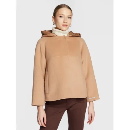 Zdjęcie Marella Płaszcz wełniany Era 30860227 Brązowy Regular Fit